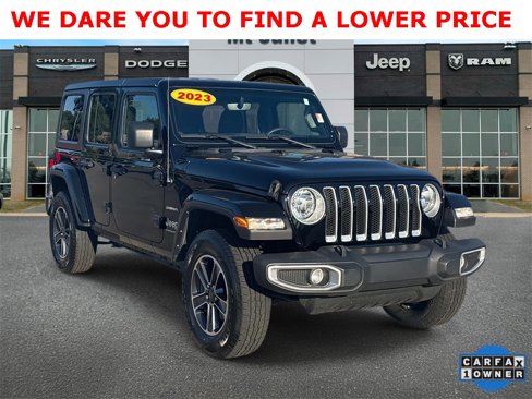 Used 2023 Jeep Wrangler Sahara image 1