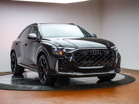 Used 2025 Audi RS Q8 performance w/ RS Design Package - Red image 3