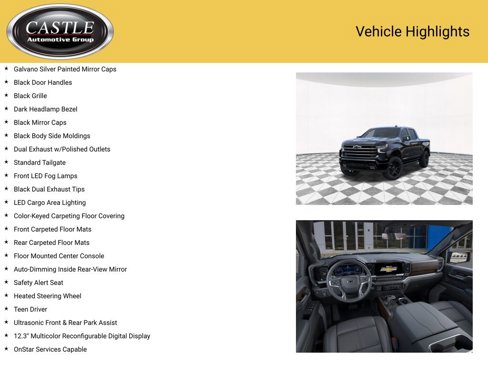 New 2026 Chevrolet Silverado 1500 High Country w/ Midnight Edition image 24