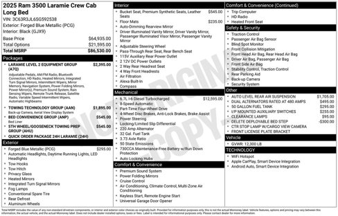 New 2025 RAM 3500 Laramie image 2