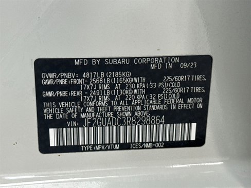 Used 2024 Subaru Crosstrek 2.0i Premium image 51