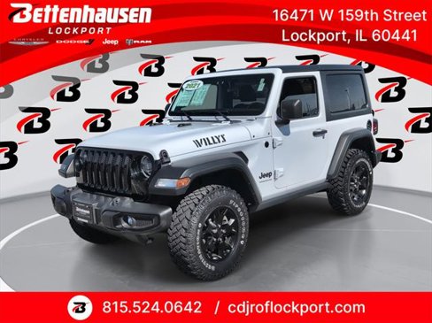 Certified 2021 Jeep Wrangler Willys image 1