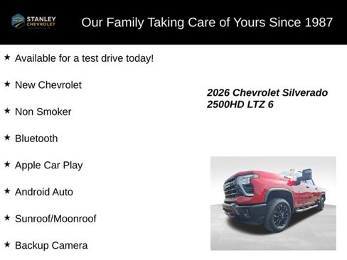 New 2026 Chevrolet Silverado 2500 LTZ w/ LTZ Plus Package image 9
