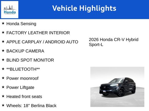 New 2026 Honda CR-V Sport-L image 7