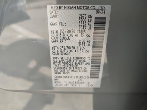Used 2025 Nissan Pathfinder Platinum w/ Cargo Package image 38