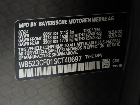 Certified 2025 BMW iX xDrive50 w/ Premium Package image 32