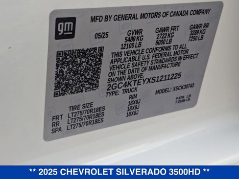 New 2025 Chevrolet Silverado 3500 LT w/ All Star Edition image 42