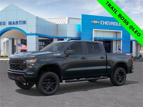New 2026 Chevrolet Silverado 1500 Custom Trail Boss w/ LPO, Dark Essentials Package image 2
