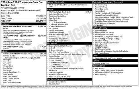 New 2026 RAM 2500 Tradesman image 5