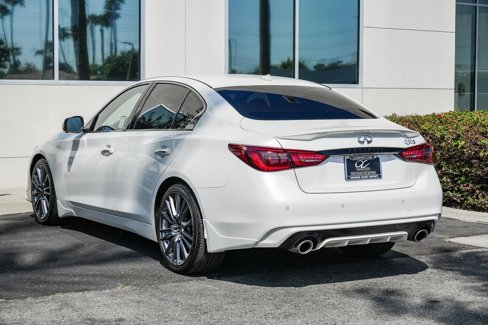 Certified 2022 INFINITI Q50 Red Sport 400 image 4