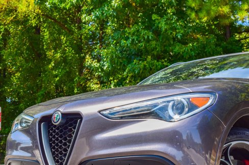 Used 2020 Alfa Romeo Stelvio Ti w/ Active Blind Spot Package image 2