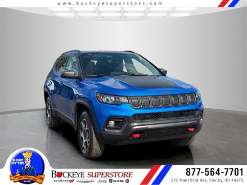 Certified 2022 Jeep Compass Trailhawk w/ Trailhawk Convenience Group image 1