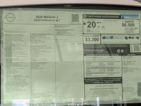 New 2025 Nissan Z Performance image 16