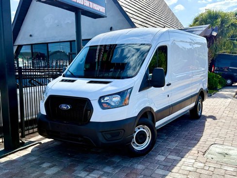 Used 2022 Ford Transit 250 Medium Roof w/ Load Area Protection Package image 1