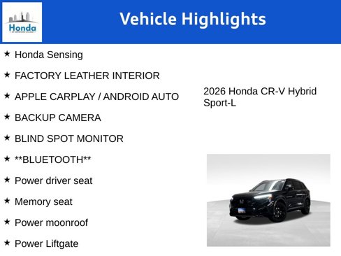 New 2026 Honda CR-V Sport-L image 7