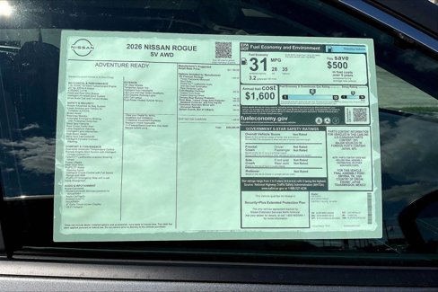 New 2026 Nissan Rogue SV w/ SV Premium Package image 13