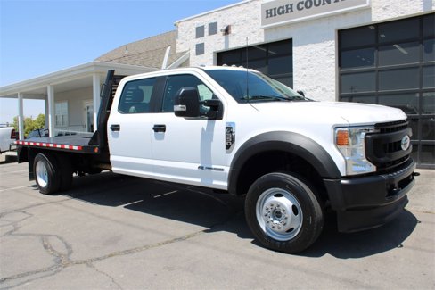 Used 2022 Ford F550 4x4 Crew Cab Super Duty w/ Power Equipment Group image 7