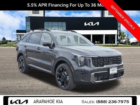 New 2025 Kia Sorento SX Prestige w/ Sage Leather Package image 2