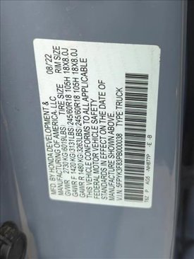 Used 2023 Honda Ridgeline Black Edition image 22