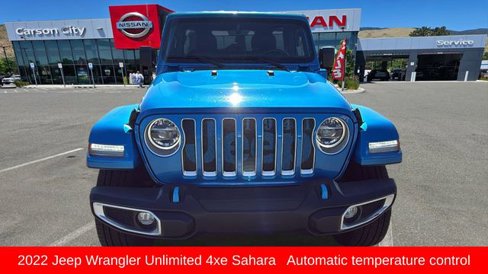 Used 2022 Jeep Wrangler Unlimited Sahara image 8