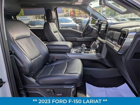 Certified 2023 Ford F150 Lariat w/ Equipment Group 502A High image 32