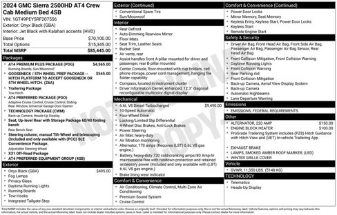 Used 2024 GMC Sierra 2500 AT4 w/ AT4 Premium Plus Package image 35