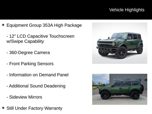 Certified 2023 Ford Bronco Wildtrak image 6