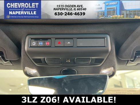 New 2025 Chevrolet Corvette Z06 w/ Stealth Interior Trim Package image 17