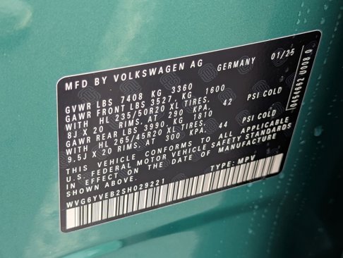New 2025 Volkswagen ID. Buzz 1st Edition image 44