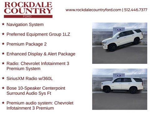 Used 2023 Chevrolet Tahoe Premier w/ Premium Package 2 image 7