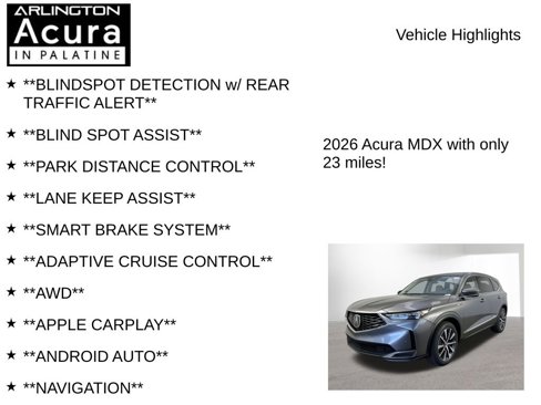 New 2026 Acura MDX w/ Technology Package image 7