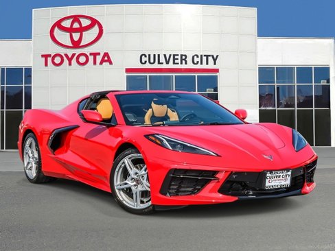 Used 2024 Chevrolet Corvette Stingray Premium Cpe w/ Chrome Exterior Badge Package image 1
