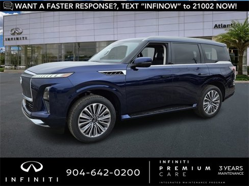 New 2025 INFINITI QX80 Sensory image 1