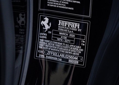 Certified 2020 Ferrari F8 Tributo image 28