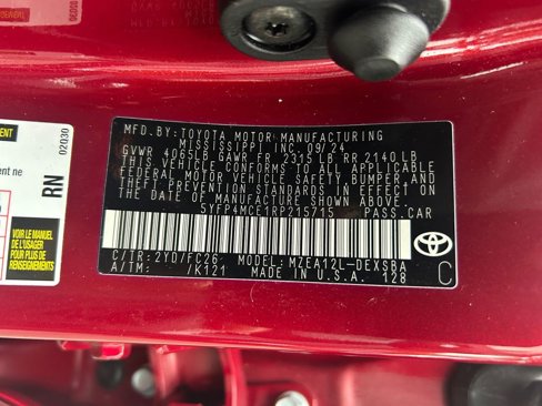 Used 2024 Toyota Corolla SE w/ SE Premium Package image 34