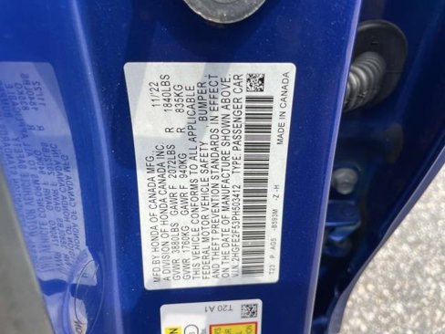 Used 2023 Honda Civic Sport image 11