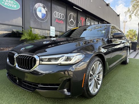 Used 2021 BMW 540i w/ Premium Package image 1