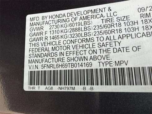 New 2026 Honda Odyssey EX-L image 18
