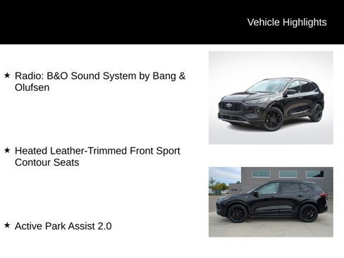 Certified 2024 Ford Escape ST-Line Elite w/ Premium Technology Package image 21