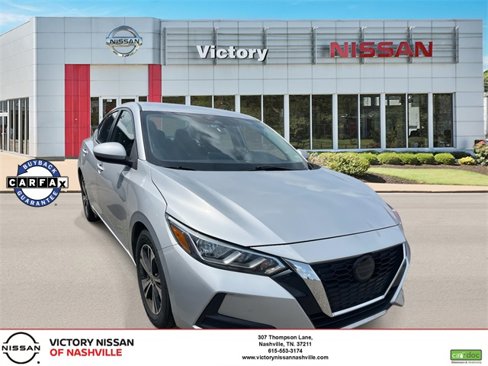 Certified 2022 Nissan Sentra SV image 1