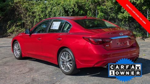Certified 2022 INFINITI Q50 Luxe w/ Cargo Package image 5