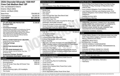 New 2026 Chevrolet Silverado 1500 RST image 4