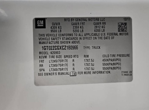 Used 2012 GMC Sierra 2500 W/T w/ Snow Plow Prep Package image 13