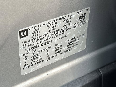 Certified 2018 Chevrolet Equinox Premier image 34