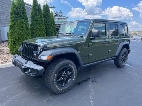 Used 2021 Jeep Wrangler Unlimited Sport image 2