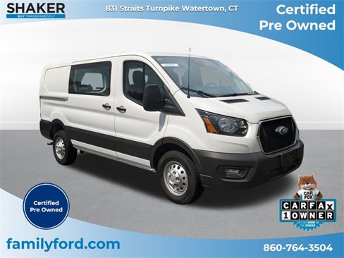 Certified 2023 Ford Transit 250 Low Roof AWD w/ Exterior Upgrade Package image 1