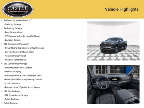 New 2026 Chevrolet Silverado 1500 LTZ w/ Technology Package image 12