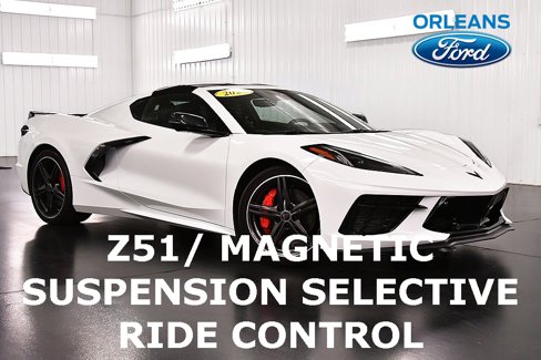 Used 2024 Chevrolet Corvette Stingray Preferred Cpe w/ Z51 Performance Package image 1