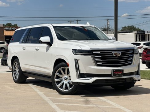 Used 2021 Cadillac Escalade ESV Premium Luxury Platinum image 3