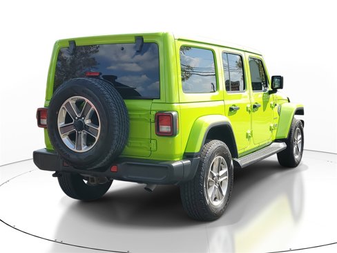Used 2021 Jeep Wrangler Unlimited Sahara w/ Uconnect 4C Nav & Sound Group image 4